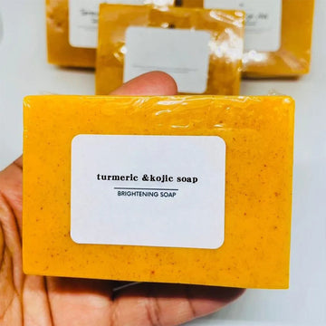 Dark‑Spot Correcting Soap – Kojic + Turmeric Cleanser