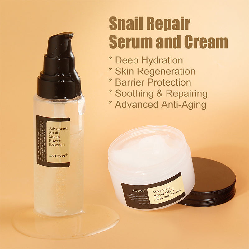 Snail Mucin Skincare Routine Set – OEM/ODM Custom Label 50 ml+